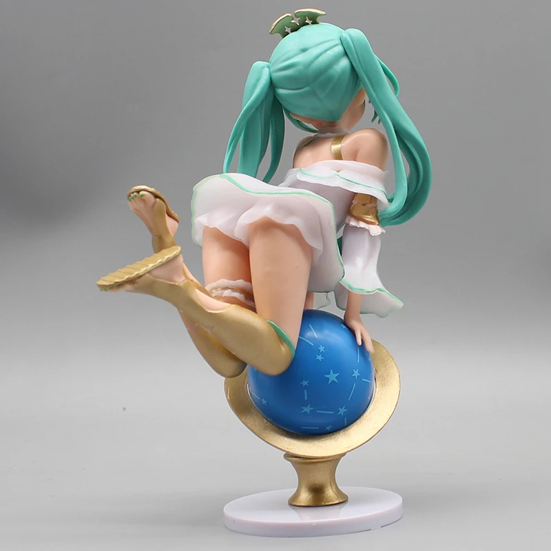 17 cm Anime Hatsune Miku Figuren GK Globe Hatsune Miku Actiefiguren PVC Collectie Model Speelgoed Verjaardag Desktop Decoratie Geschenken