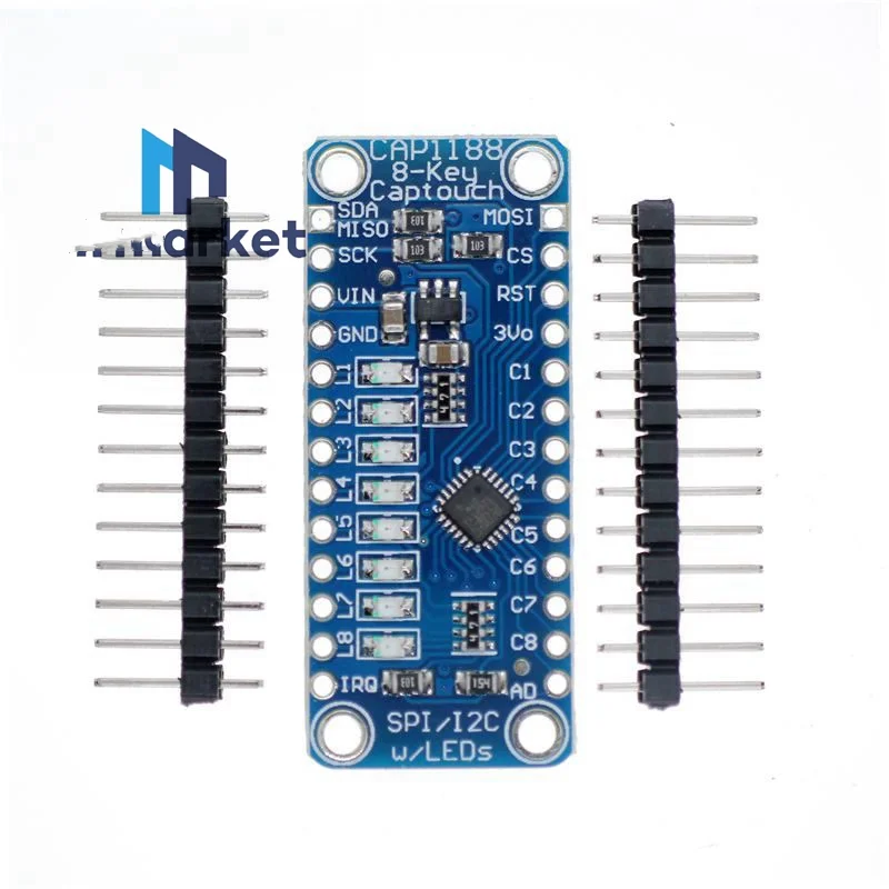 CAP1188 1602 CAP TOUCH BREAKOUT BRD Touch Module