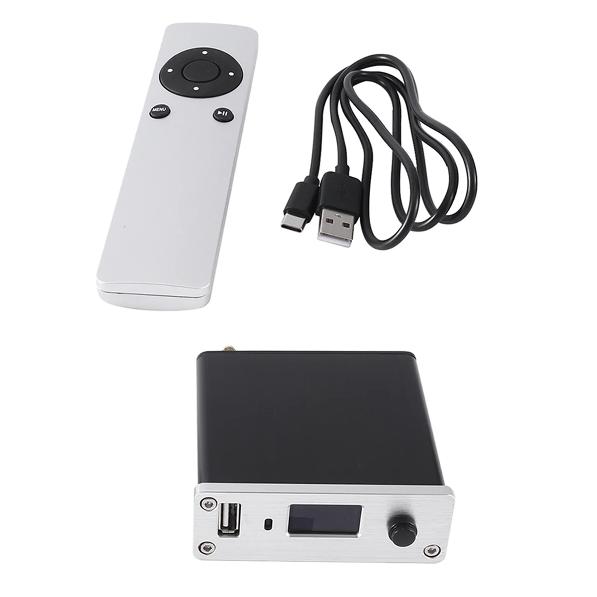 

MD1 HiFi DSD Digital Player CSR8675 Bluetooth 5.0 DAC Support 384K 32Bit DSD256 (One ES9038Q2M) JRC2068