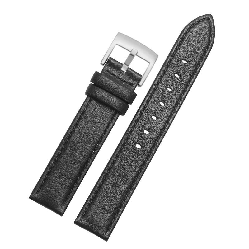 المرأة رقيقة حزام ساعة جلدية ل سواروفسكي أرماني حزام (Band) ساعة دبوس مشبك نمط متساوية العرض 14 مللي متر 16 مللي متر لينة مقاوم للماء سيدة