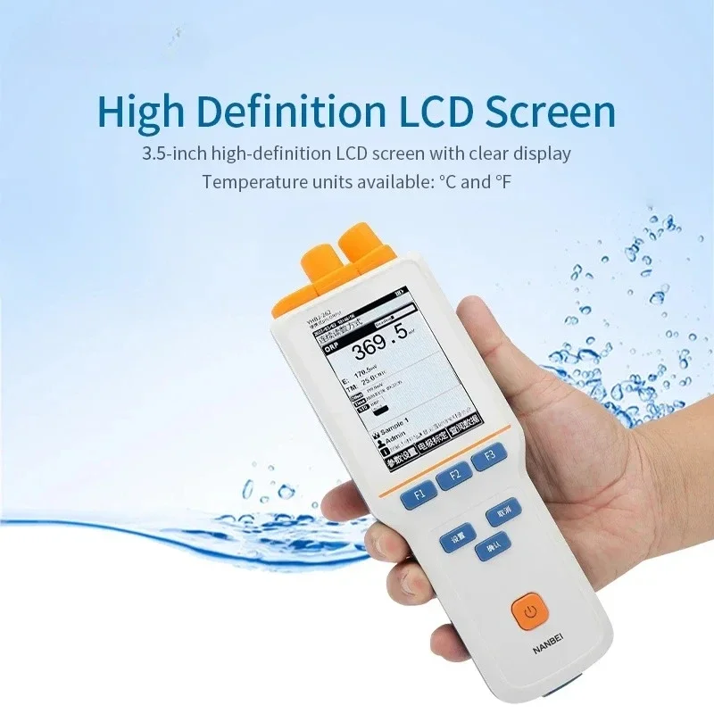 Portable Aquarium Salinity pH TDS EC DO ORP Temperature Monitoring Laboratory Multi-parameter Water Quality Meter
