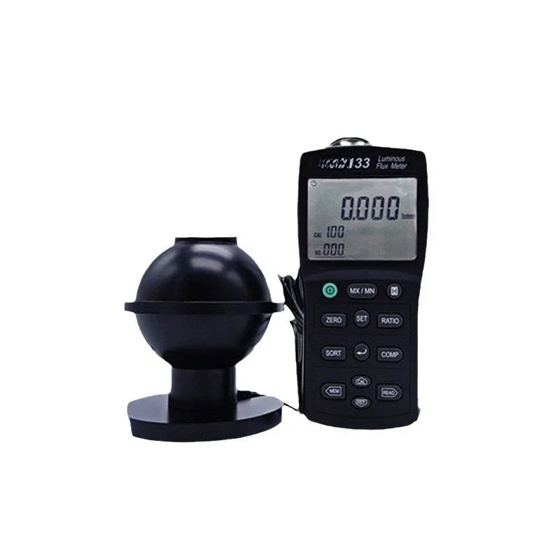 

133 High-precision luminous flux meter, digital luminosity meter, light hole ball collector