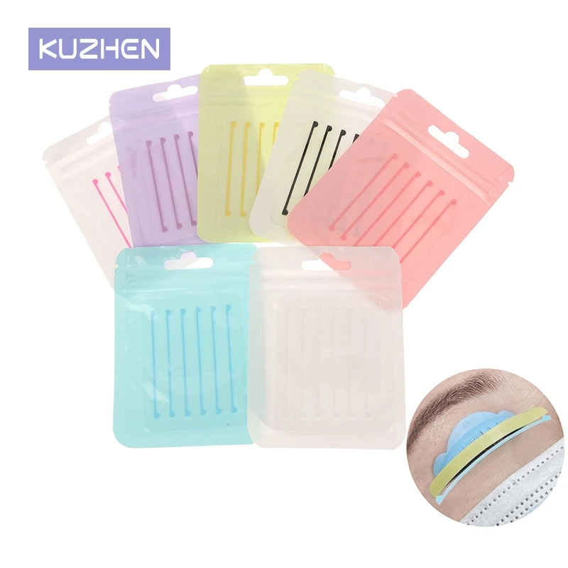 

3Pairs Colorful Silicone Pads For Pro Eye Lash Perming Curler Rods Eyelashes Perm Lashes Lift Patches Lash Extension Tools