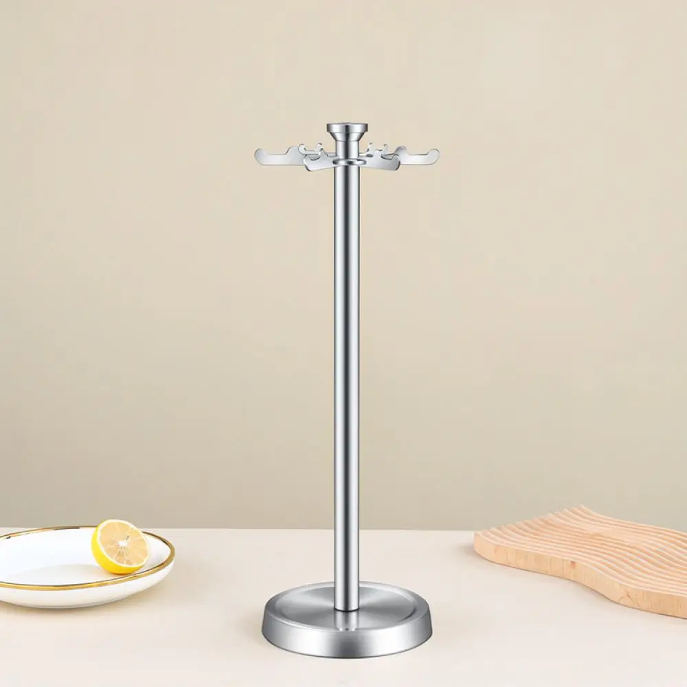 Stainless Steel Kitchen Storage Rack Rotating Utensil Organizer Stand Vertical Spatula Holder For Cooking Tools