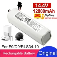 Original 14.4V 12800mAh Robotic Vacuum Cleaner Replacement Battery For Dreame F9 D9 L10 Pro Plus RLS3 RLS5 RLS5L RLS5D Part