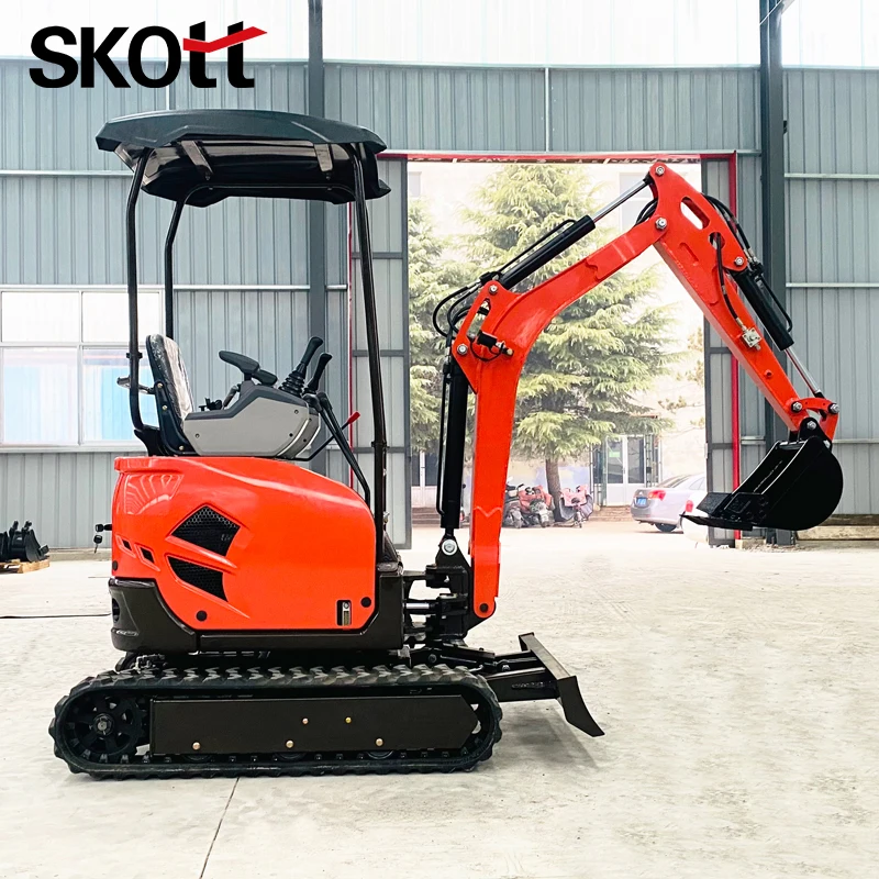 

Heavy Duty 1.8 Ton Mini Digger Excavator | Direct from Manufacturer | Customizable | CE Approved | Online Support