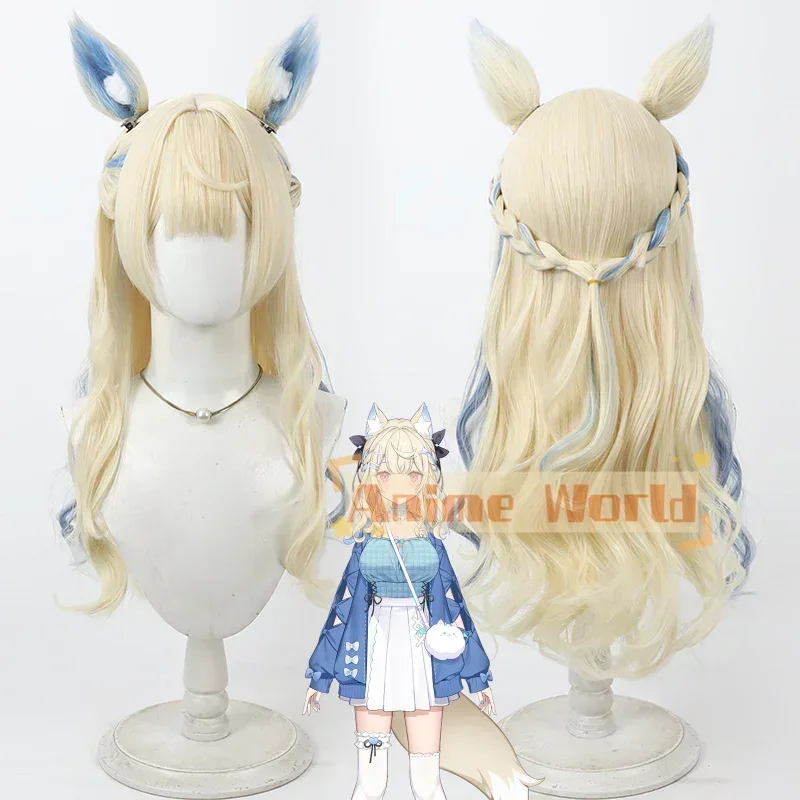 

Hololive Virtual YouTuber Hololive -Advent- EN Fuwawa Abyssgard Third Costumes Cosplay Wig