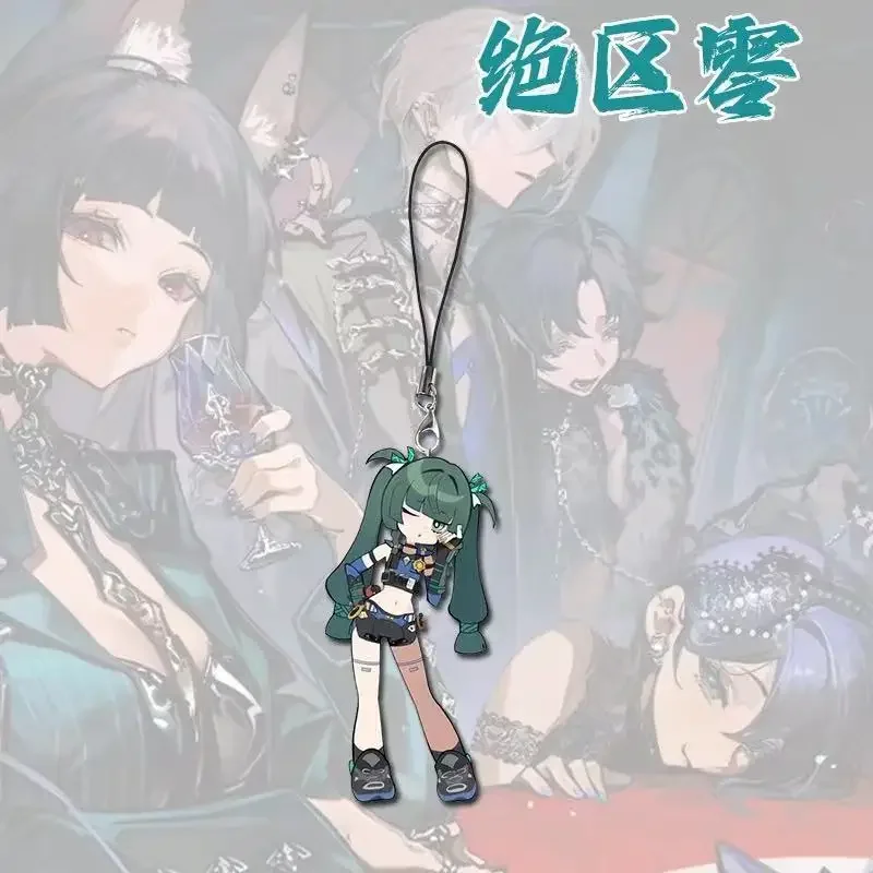 Anime Zenless Zone Zero Nicole Demara Von Lycaon Cosplay teléfono cuerda cadena mochila adorno colgante regalos de cumpleaños niños niñas