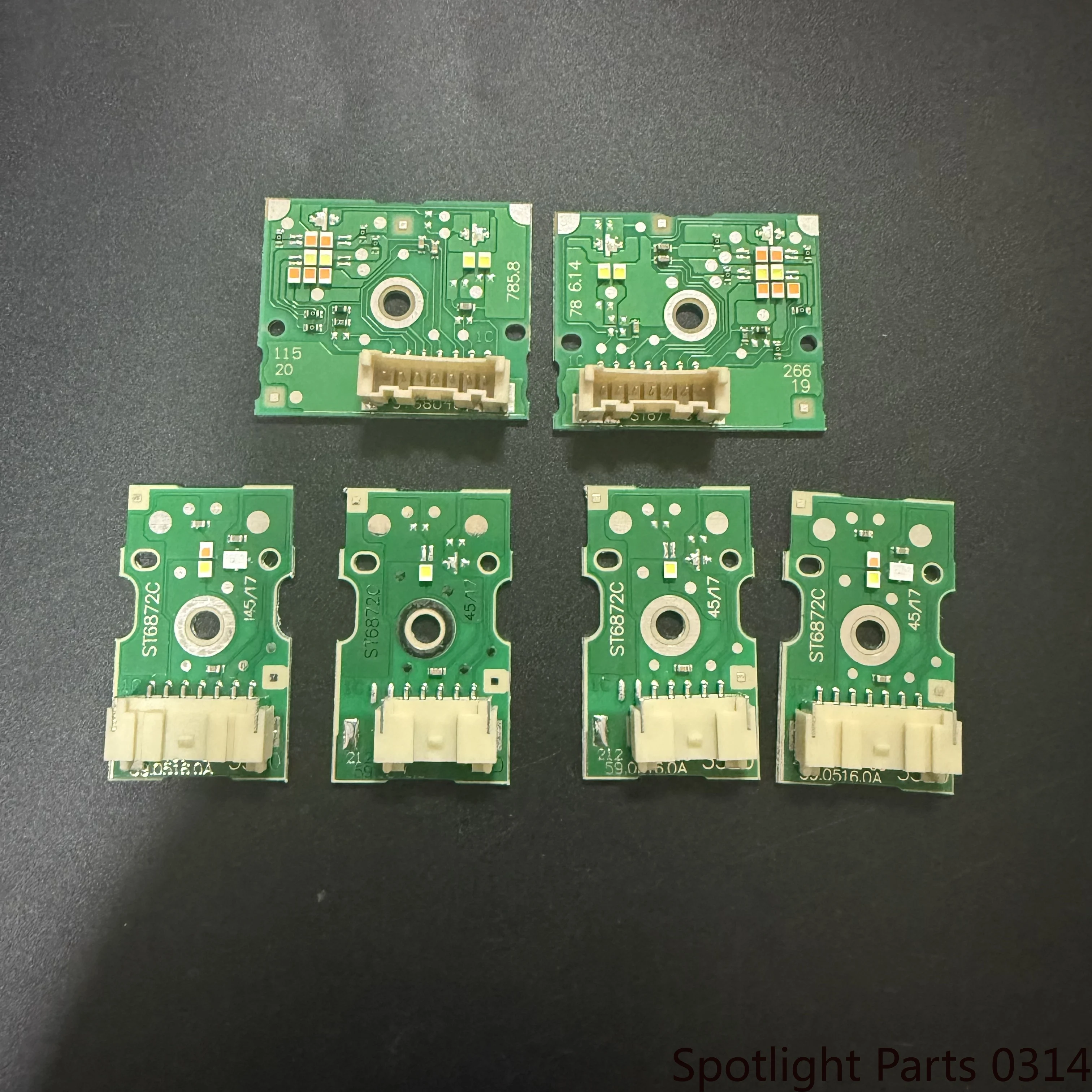 For Mercedes Benz GLE SUV High Specification 7 Pin 2020-2023 LED White Light DRL Chip Ballast Board Angel Eye Light Source Chip
