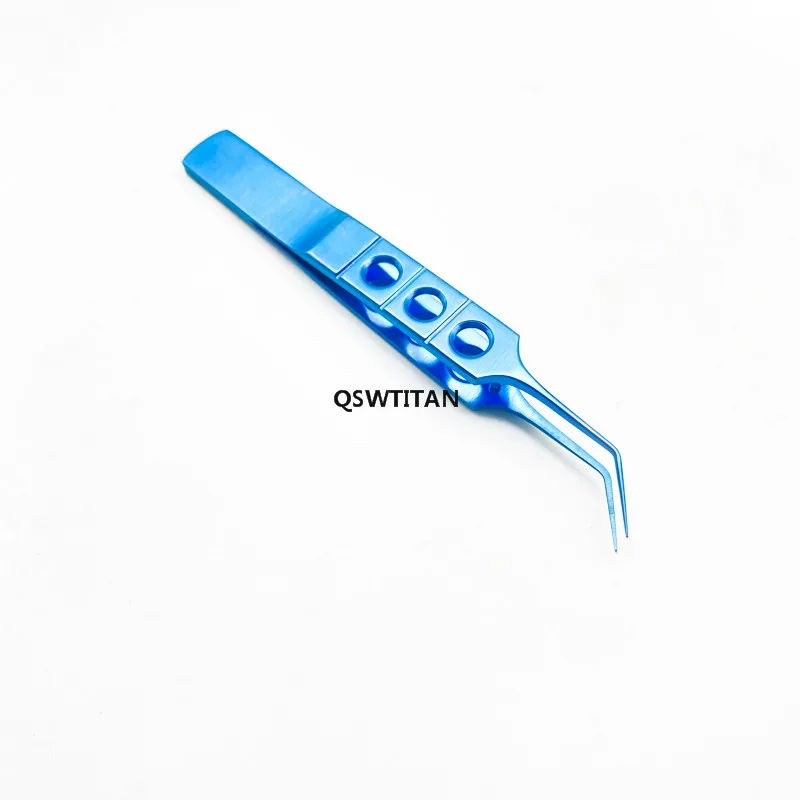 1 PC 0.25mm Ophthalmic คีม Colibri กระจกตาคีมผูกแพลตฟอร์ม Notched Forceps Eye เครื่องมือผ่าตัด