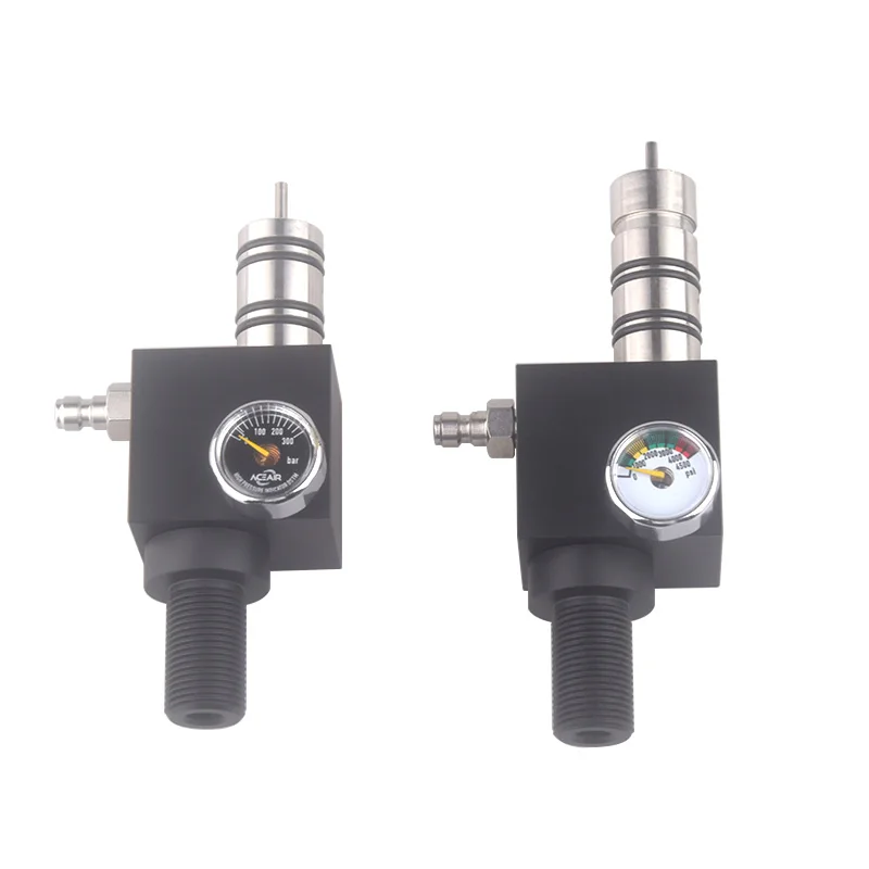 Imagem -03 - Hpa Gás Cilindro Recarga Adaptador Compressor 4500psi z Válvula Tanque de ar Conector Macio Acessórios Soda Mergulho Aquário