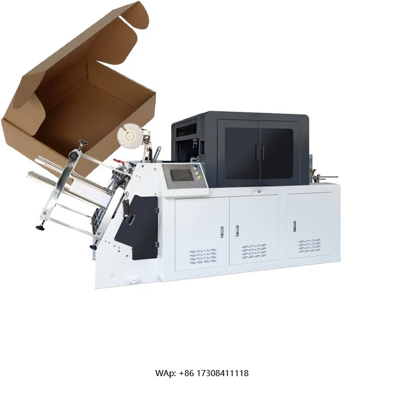 paper lunch box/salad box/hamburger box carton manual machine-made carton automatic worry-free after-sales service