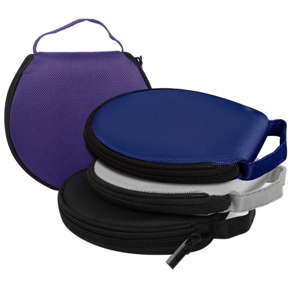 Colorful 20 Capacity CD DVD Carrying Case Dustproof with Hand Strap Storage Bag Oxford Cloth Dual-use Car CD Bag Office