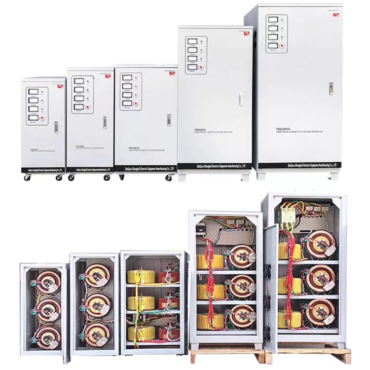 Factory Direct 3 Phase 10kva 20kva 30kva 50kva 100kva Avr Automatic Regulator 380 Volt AC Regulator