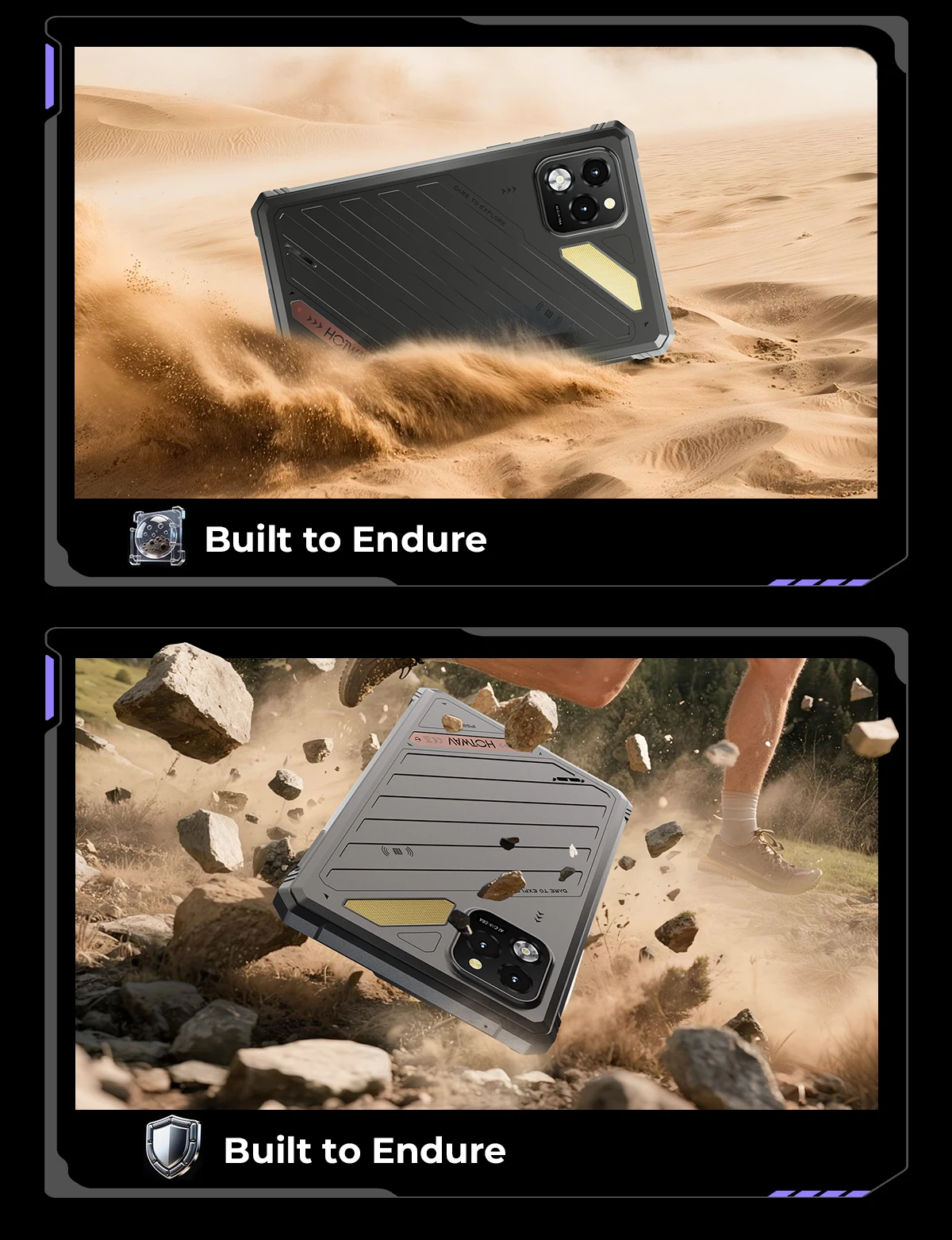 HOTWAV R11 Pro Octa-core Rugged Tablet 8.7'' HD 120Hz Display Lightweight 10150mAh Massive Battery 20W Fast Charging Shock-proof Waterproof Pad 8GB RAM+16GB Expansion 256GB ROM 64MP 16MP Camera Android 16 OS Tablet PC 1080P Global Dual 4G With Stylus Pen