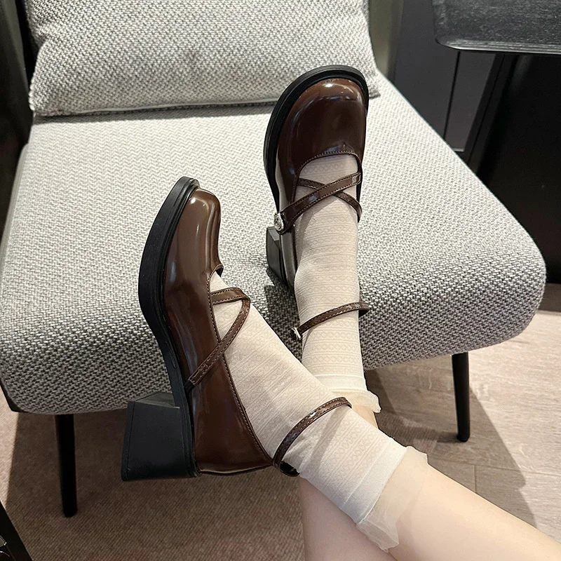 Liefde JK Taart Schoenen Japan Lolita Kawaii Punk Landmine Hoge Hakken Dikke Zolen Meisje Spons Schoenen Verhogen Hoogte 5-8 cm Taart Schoenen