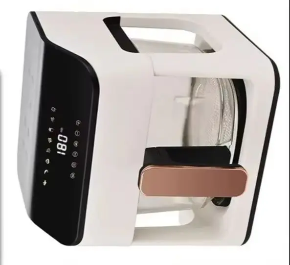 Home Use Air Fryer Oven, Full Transparent Glass Pot, Intelligent Temperature Control 110V/220V