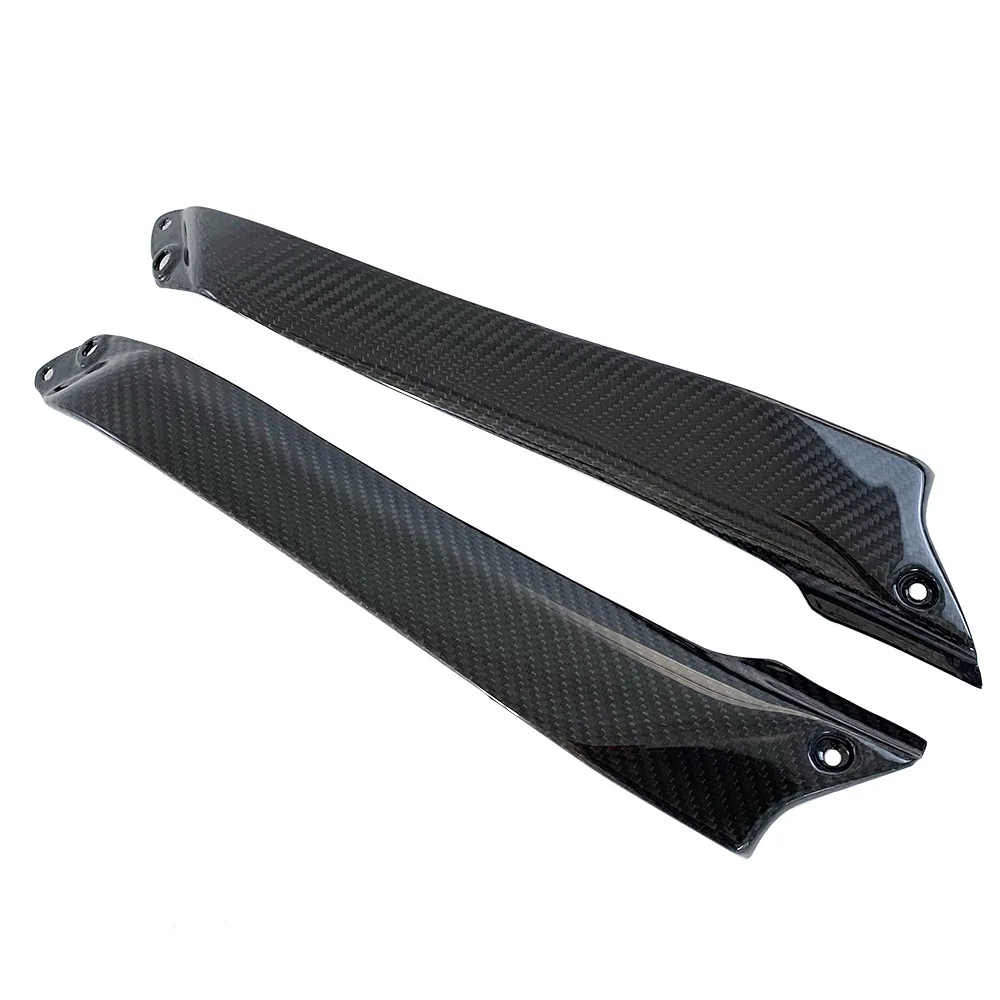 FOR Kawasaki H2 H2R modified hood, upper and lower fixed wings, carbon fiber exterior parts 15 +