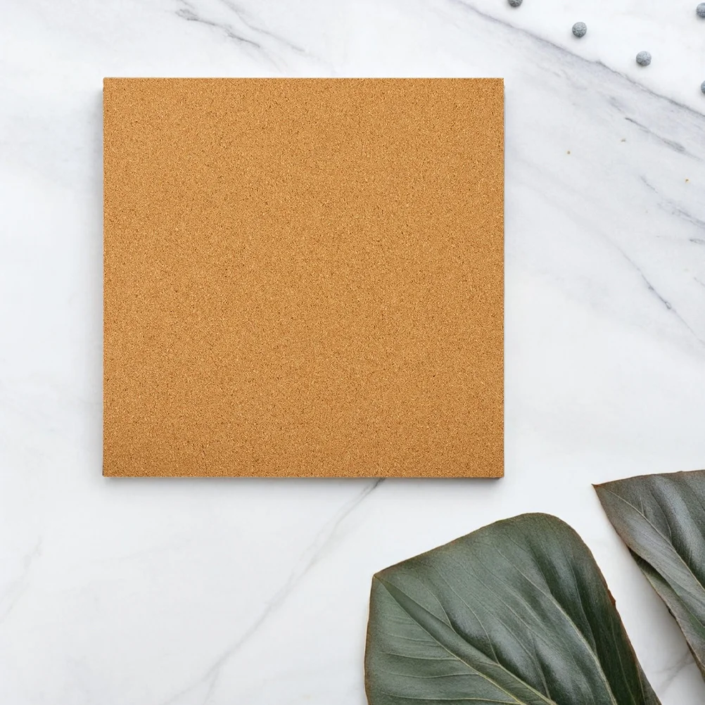 5 قطعة 300x300x2 مللي متر العزل الحراري أوراق الفلين لوحة إشعار الفضاء للمنزل مكتب المدرسة لوحات الفلين للجدران #6