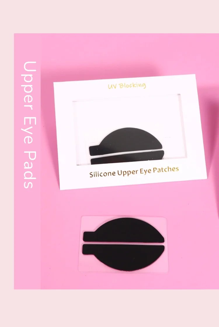 RISI Wimpern-Silikon-UV-Schutzpads: Schwarze UV-Schutzpads für Wimpernverlängerungen, Augengel-Pads, schwarze Augenpads, UV-Augenpads, Patches – Detail 5