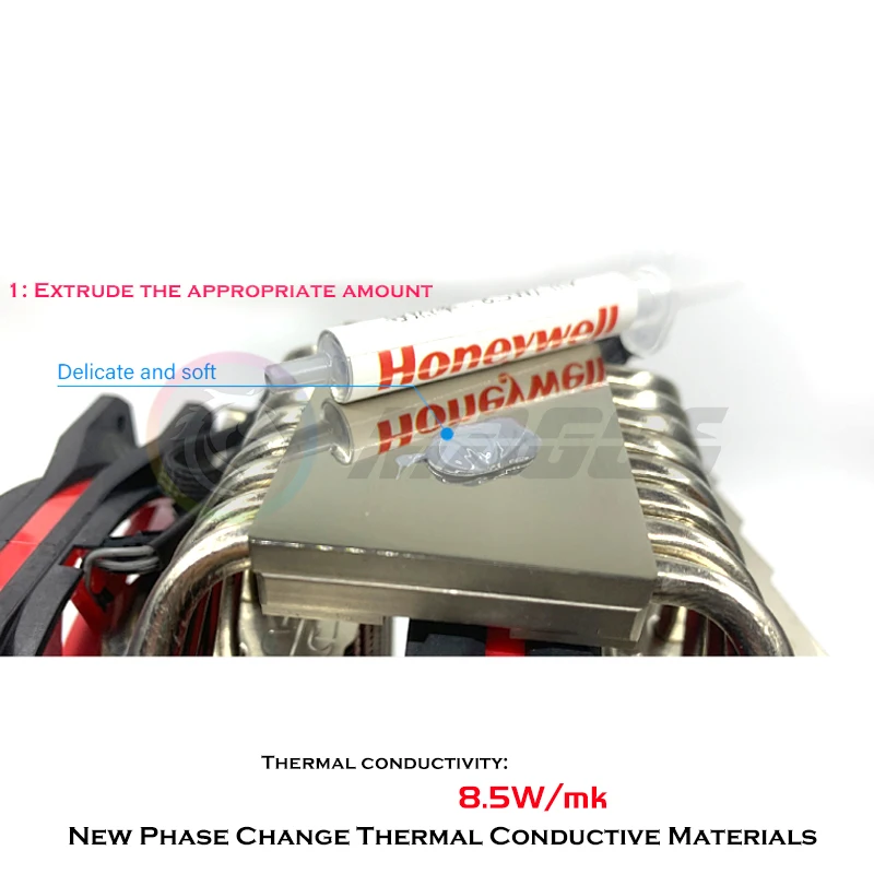 Honeywell PTM7950SP smar silikonowy pasta termiczna karty graficznej CPU komputer przenośny chłodzenia faza zmiany przewodzącego silikonu — zdjęcie produktu 6