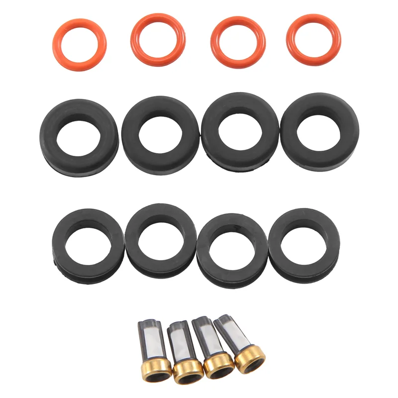 

HOT-Injector Repair Kit Fuel Injector Seal O-Ring Kit Seals Filters For Subaru Wrx Sti Legacy GT 195500-3910 16611-AA510,Injecto