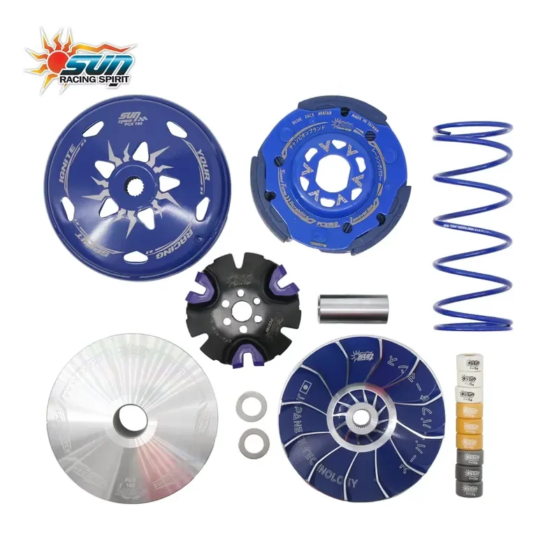 SUN Racing Taiwan PCX160 CVT Transmission Kit Steel Automatic New High Performance Retrofit Upgrade
