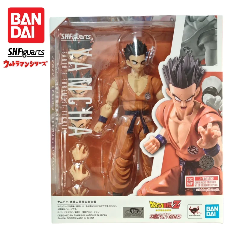 

In Stock Bandai S H Figuarts Original Dragon Ball Yamcha Doll Brand New Boxed Action Figure Anime Characters Model Garage