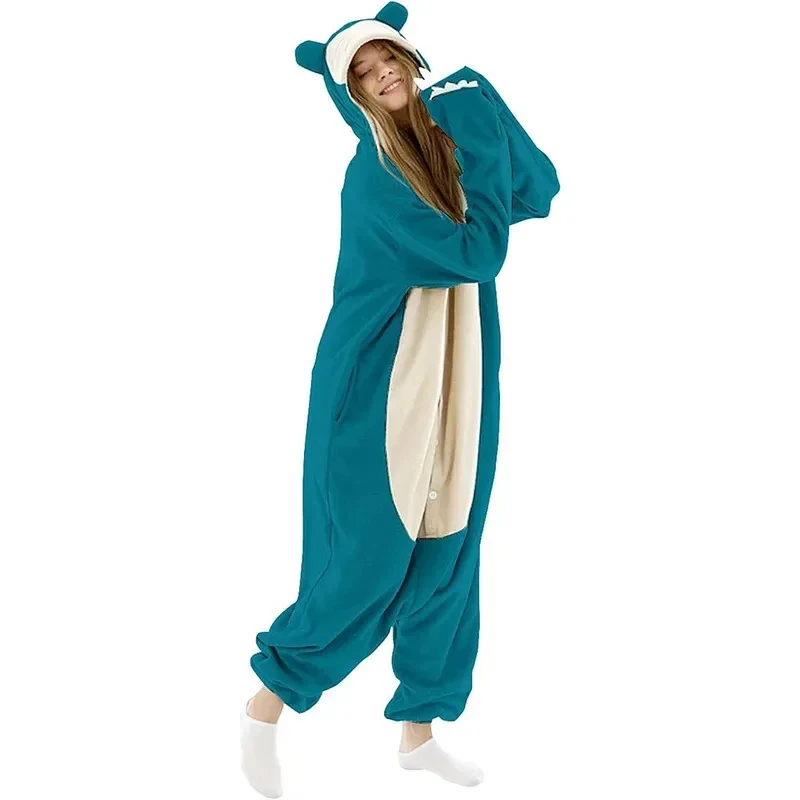 

♥AA Cute Anime Kigurumis Adult Onesie Pajamas Animal Jumpsuits Funny Unisex Sleepwear Homewear Pajama Women Suit New 2026