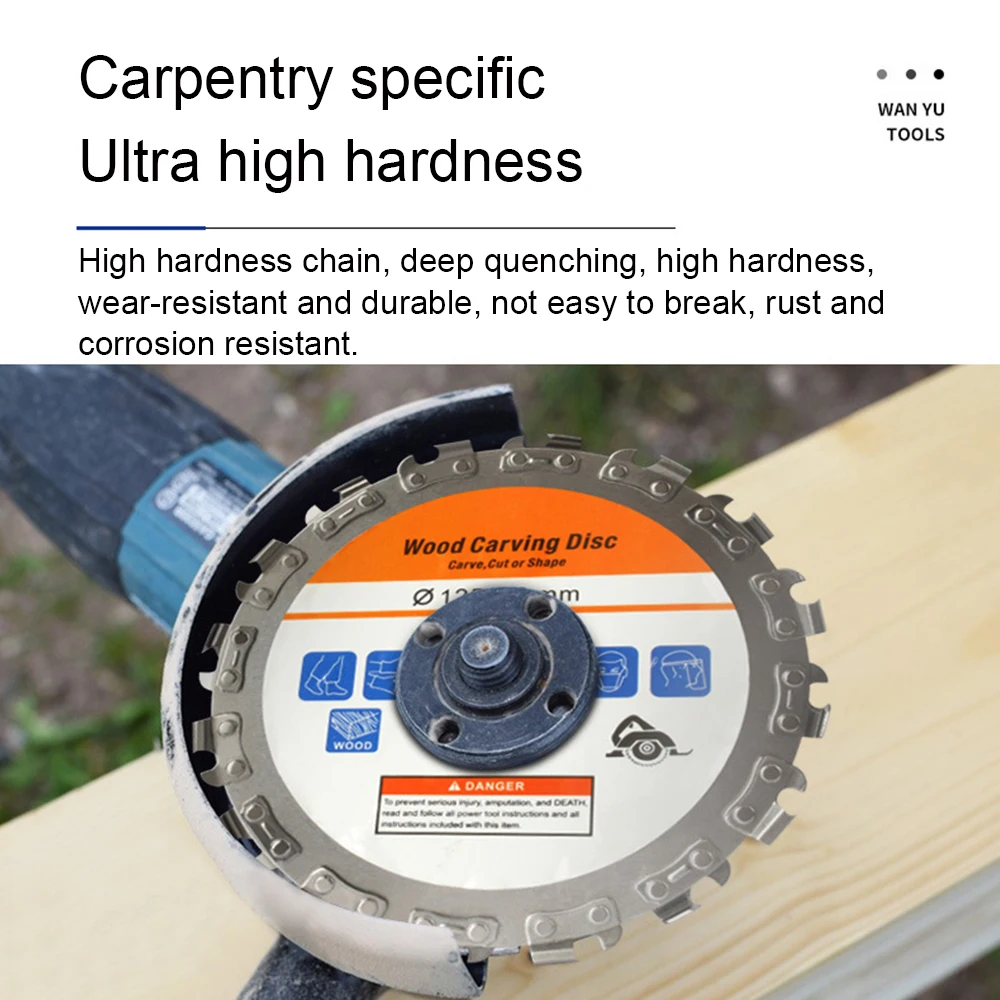 Angle Grinder Chain Saw Blade 100 Type Angle Grinder Woodworking Cutting Blade High-precision Universal Electric Chain Saw Blade