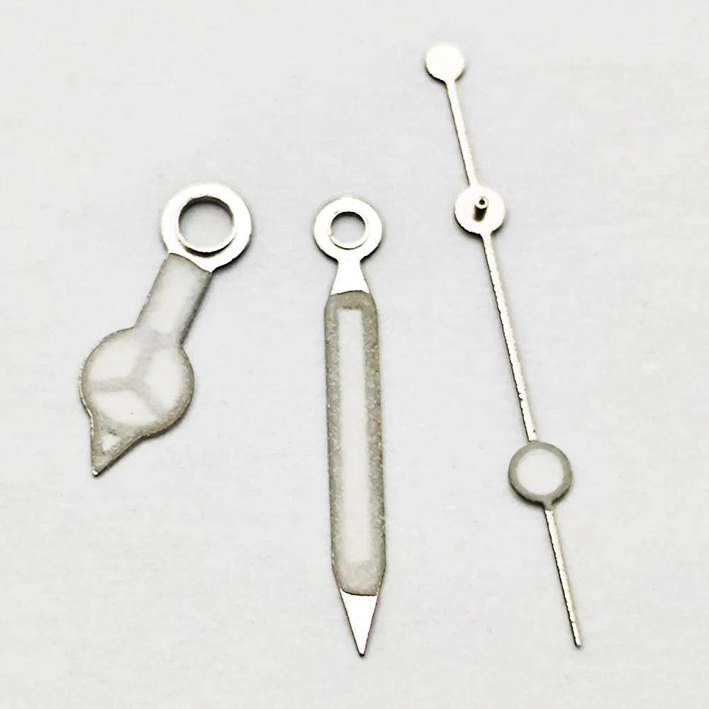 RICHUS VH31 Watch Hands Silver 8mmX12mmX12.5mm Watch Hands Green Luminous Fit VH31 Movement Watch Accessories Parts image 5