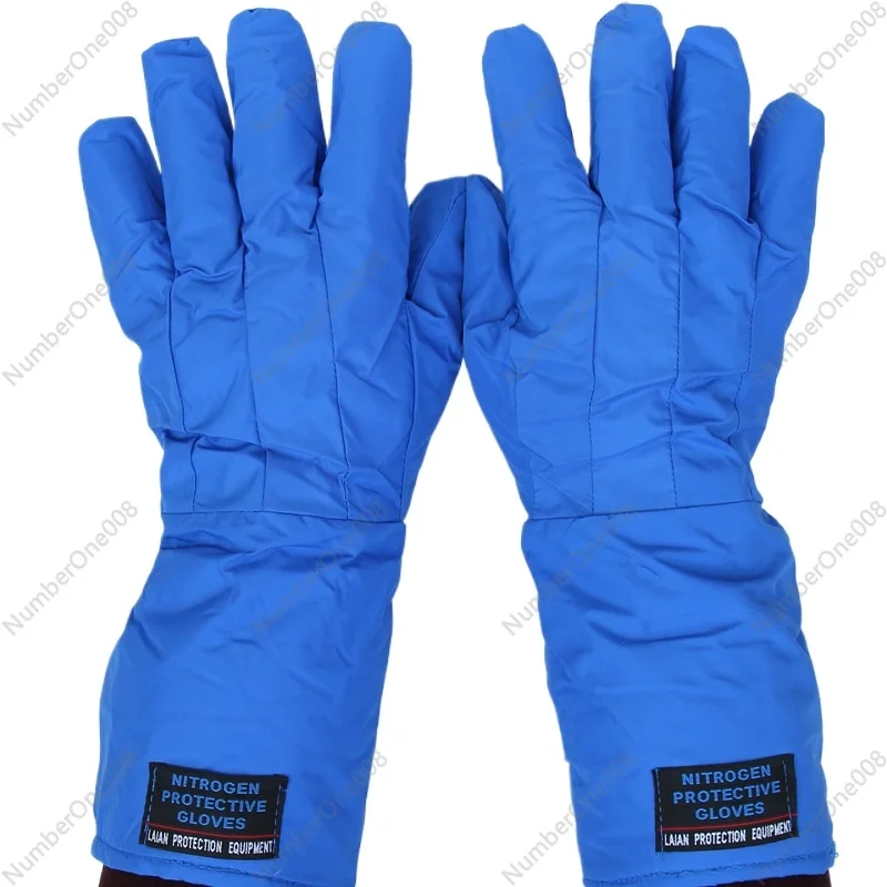 Guantes de protección contra el frío extremo -250 ° C, Anti-Frostbido impermeable para laboratorio y industria alimentaria, ropa térmica resistente