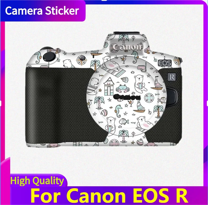 For Canon EOS R Camera Sticker Protective Skin Decal Vinyl Wrap Film Anti-Scratch Protector Coat EOSR