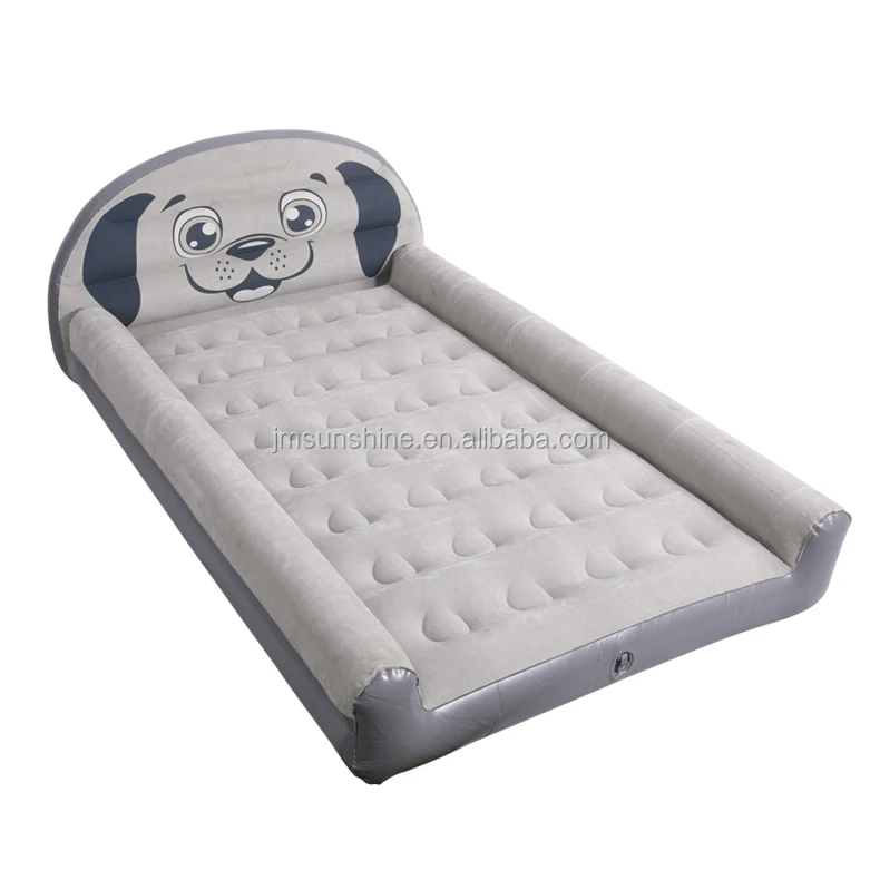 

# Hot Bed Rail For Baby Children Air Bed With Side Bumper Kids Air Mattress Portable Inflatable Toddler Travel Custom Flocking P