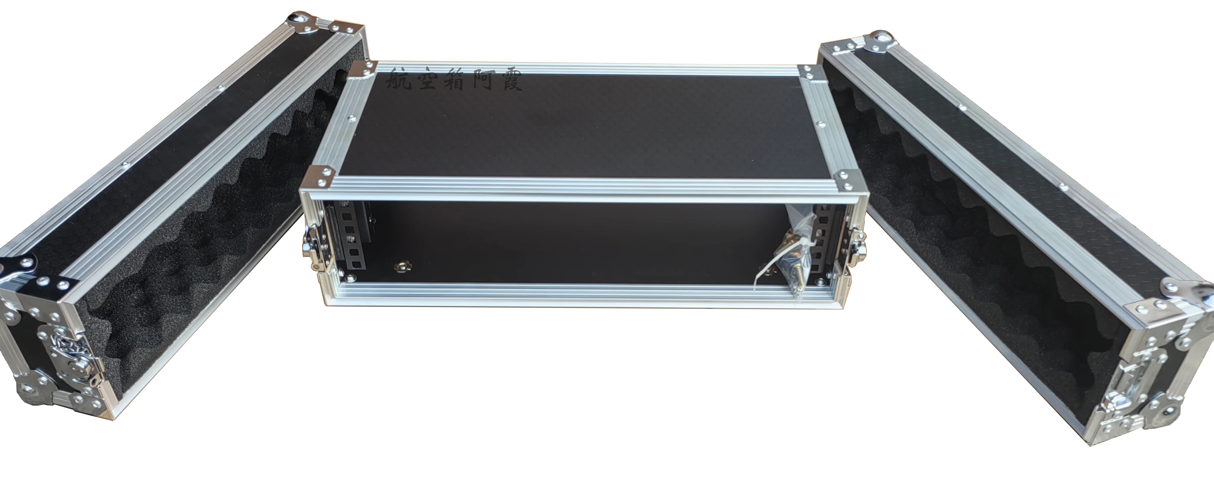 2U Flight Road Case for DL16 AND S16 Stage box