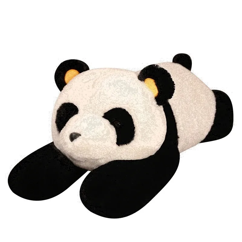 60 cm-120 cm Riesenpanda Plüschtiere Weiches Schlafkissen Cartoon Tier Bär Gefüllte Babypuppe Klassische Kindergeburtstag Weihnachtsgeschenke – Detail 3