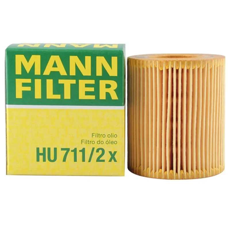 MANN FILTER HU711/2x Oil Filter For MAZDA 3 (BK) 6 (GG GY) MPV L321-14302 1S7J6744MC L321-14302H