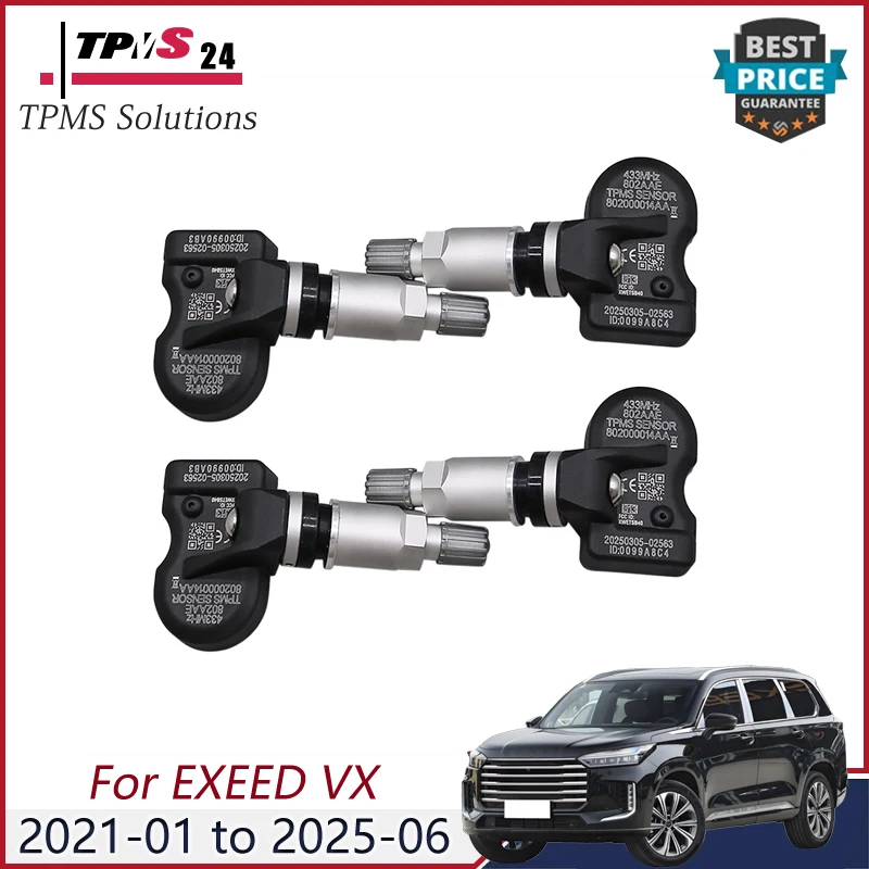 

Для EXEED TX TXL VX Lingyun Lanyue 802000014AA TPMS датчик контроля давления в шинах 433 МГц