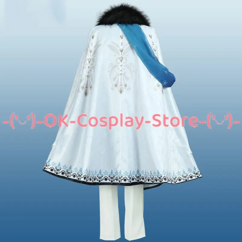 Game Nu Carnival Edmond Cosplay Costumes Anime Clothing Fancy Party Suit With Cloak  Halloween Carnival Uniforms Custom Made