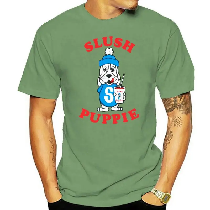 T-SHIRT ICE CREAM SMOOTHIE RETRO GOOD HUMOR FLAVOR SLUSH PUPPIE LOGO