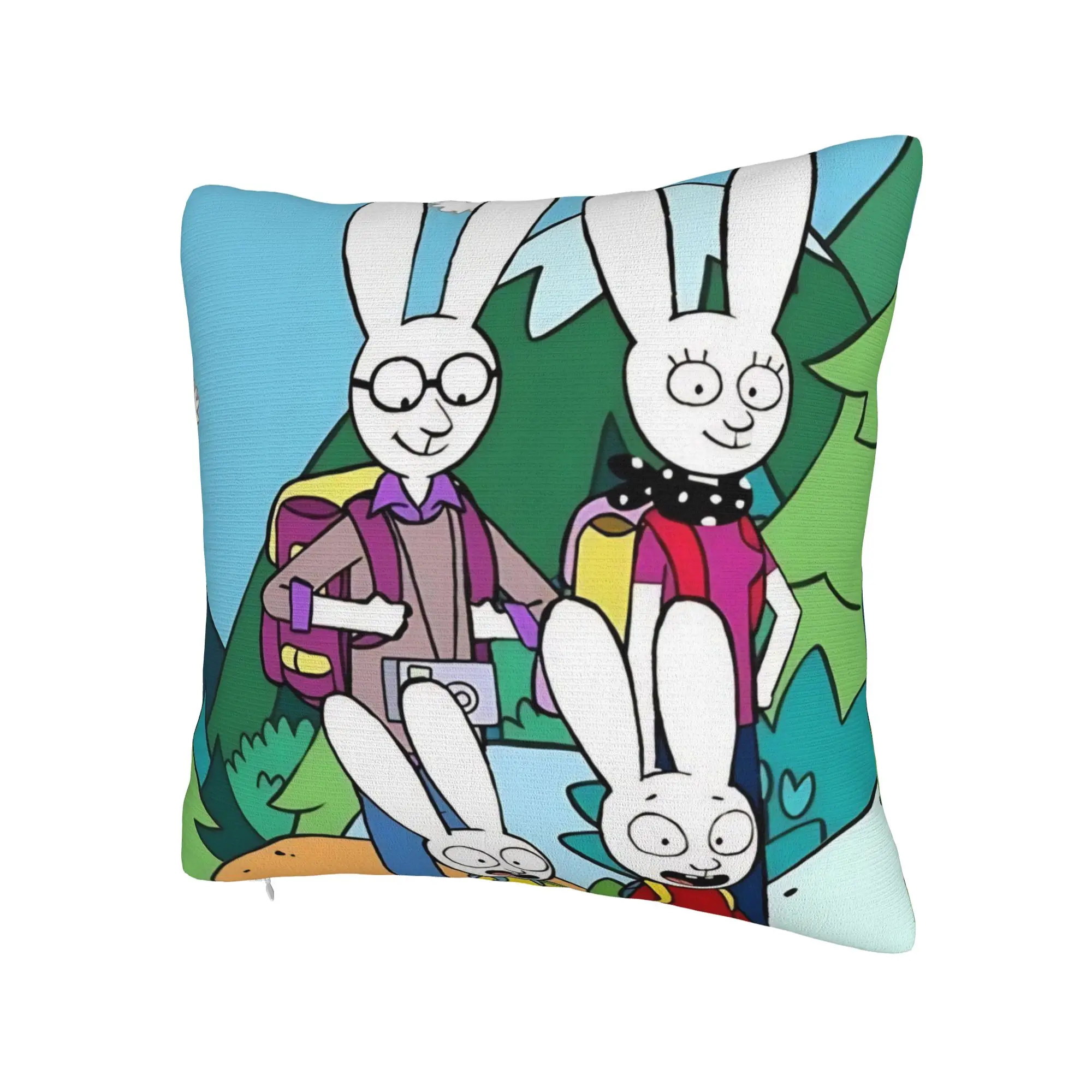 Decorative Pillow Cover Simon Super Rabbit Merch Bedroom  Pillow Case Cover Square Multi Size