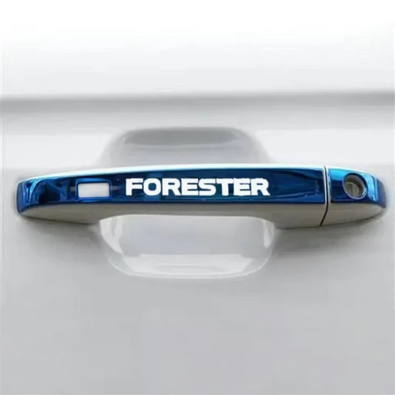 

19-24 Subaru Forester дверная чаша, ручка, устойчивая к царапинам дверная ручка из нержавеющей стали, защитный чехол, модифицированные аксессуары