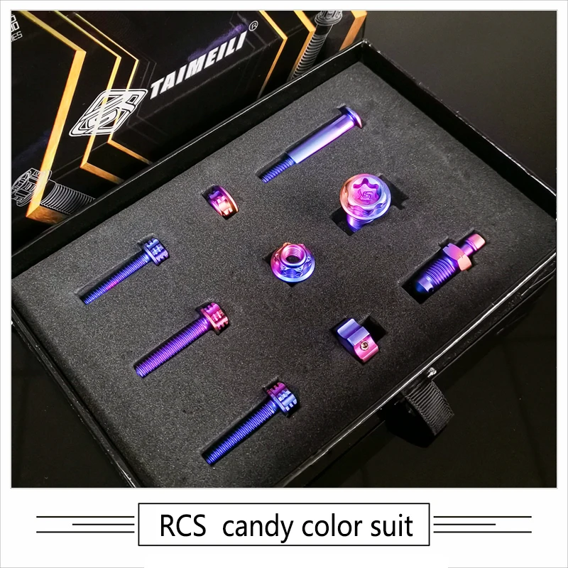 taimeili-チタン合金スクリューブレーキアッパーポンプ-brebo-適用-rcs-rcscc-ダイレクトプッシュポンプセットスクリュー-超軽量改造