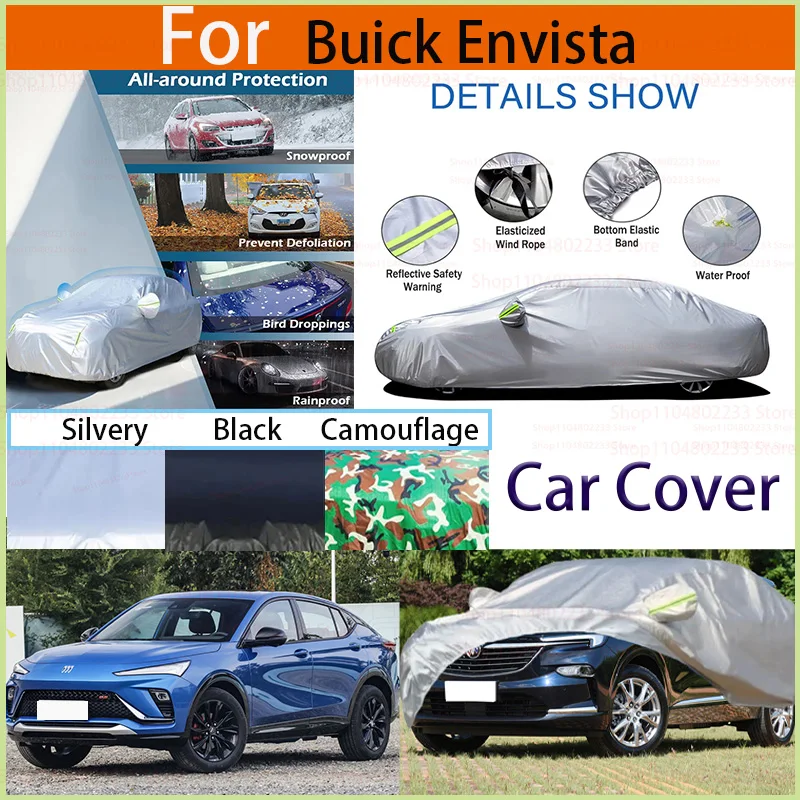 

For Buick Envista Outdoor Protection Full Car Covers Snow Cover Sunshade Waterproof Dustproof Exterior Universal Accessories
