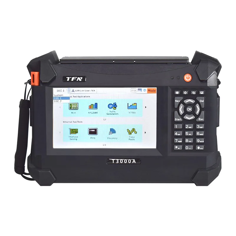 TFN T3000A 10 Gigabit Ethernet Analyzer Dedicated Communication Operator Network High Precision 10G Handheld Ethernet Tester