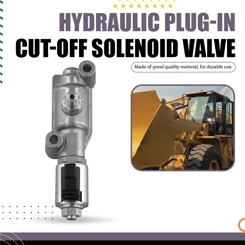 NUOVO-Cartruccia Spegnimento Elettrovalvola Idraulica 2443114 244-3114 Per Caterpillar 938H 950G 950GII 950H 950K Pala Gommata