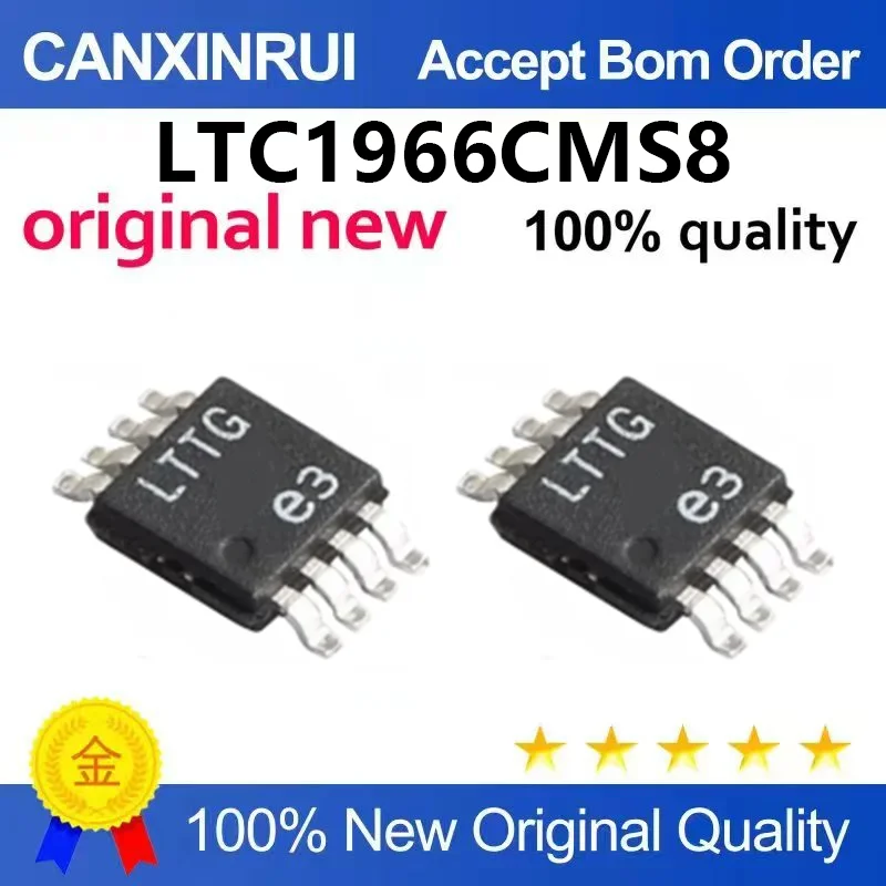 （5pcs-100pcs）Original LTC1966CMS8 LTC1966 silk screen LTTG MSOP-8 DC RMS-DC conversion chip