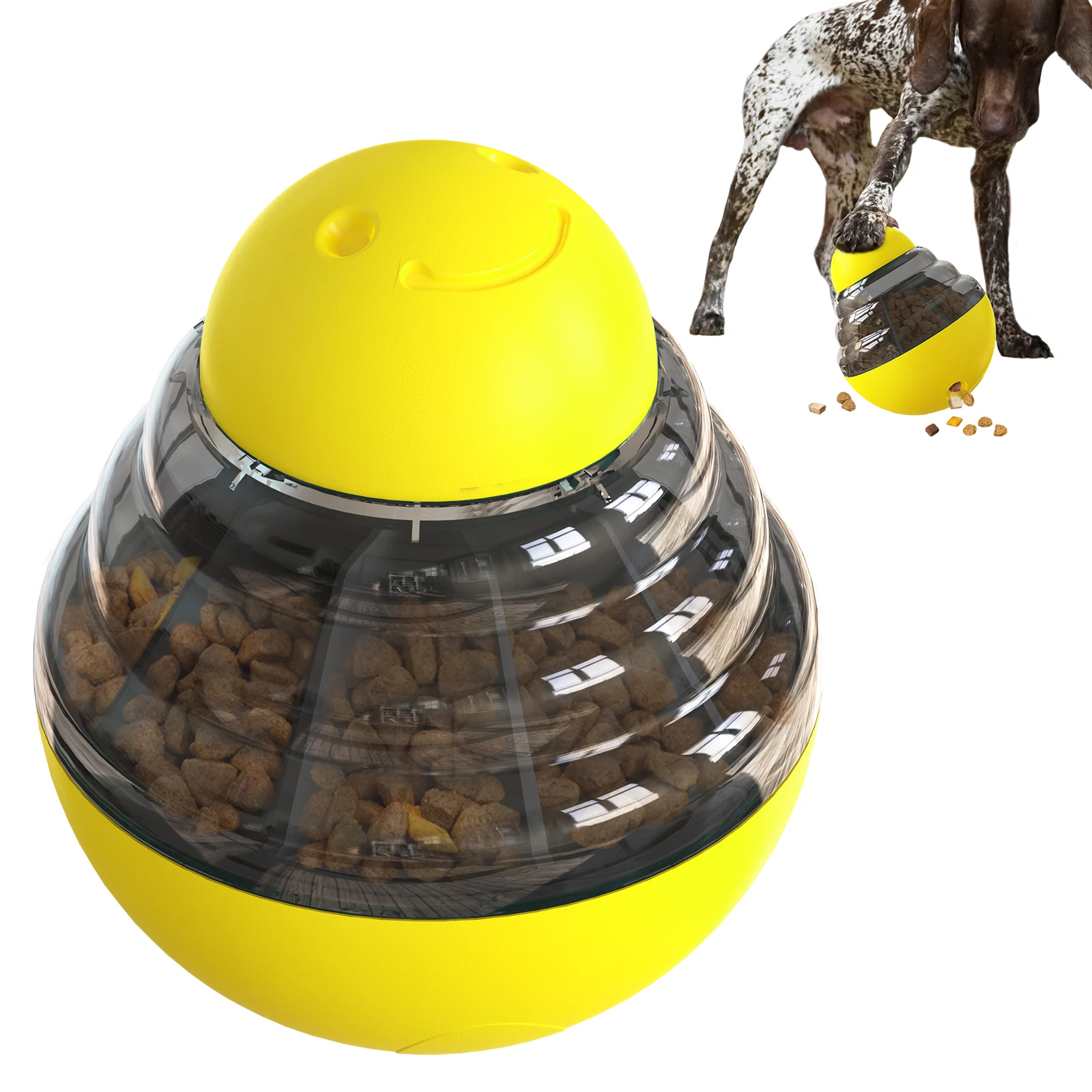 

Pet Slow Feeder Toy Dog Leakage Food Dispenser Pet IQ Training Cats Dogs Interactive Dog Puzzle Toy