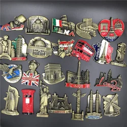 USA Alaska New York Paris Italy London Post Office Belgium Singapore Netherlands Israel India Dubai UAE Fridge Magnet Souvenir