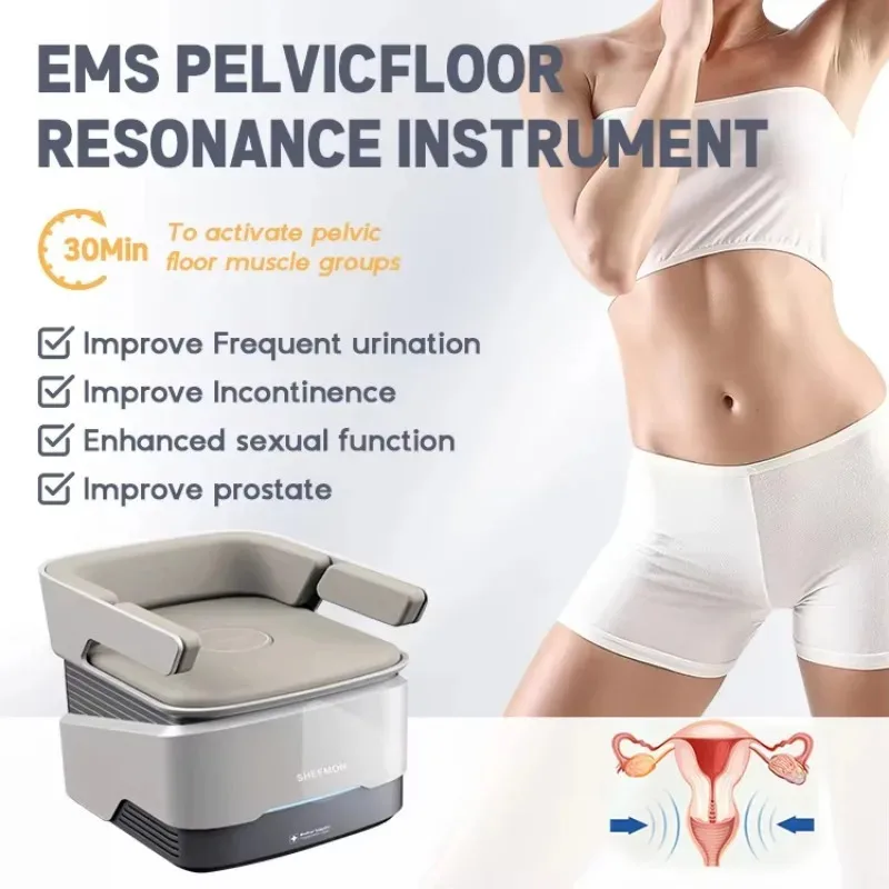 2025 Non-Invasive EMS Pelvic Floor Muscle Rehabilitation Device Pelvic Floor Muscle Stimulation Chair Kegel Postnatal Recovery E